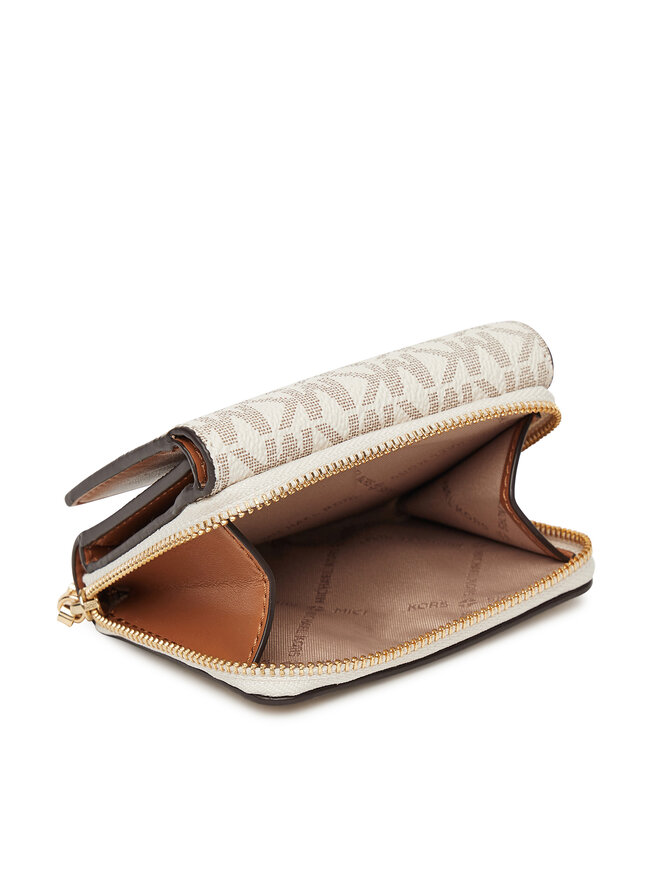 MICHAEL Michael Kors Mały Portfel Damski MICHAEL Michael Kors 32S5G8ED8B Écru