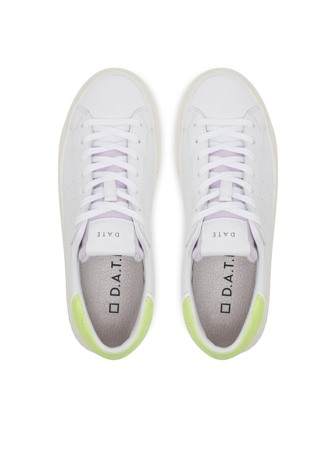 D.A.T.E. Snīkeri D.A.T.E. Hill Low W421-HL-MX Balts