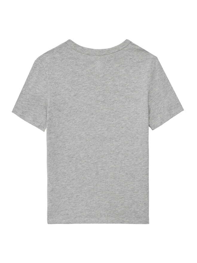 Gap Gap Camiseta 708370-01 Gris Regular Fit