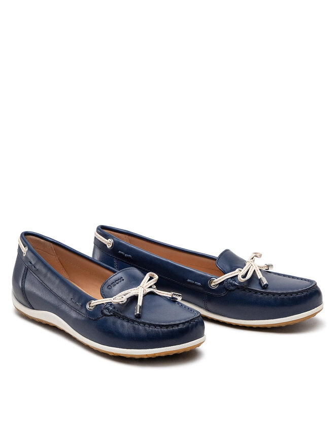 Geox Mokasyny Geox D Vega Moc B D92DNB 043BC C4EA5 Granatowy