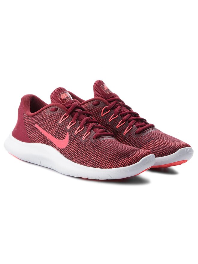 Chaussures de running Nike Flex 2018 Rn AA7408 600 Bordeaux chaussures