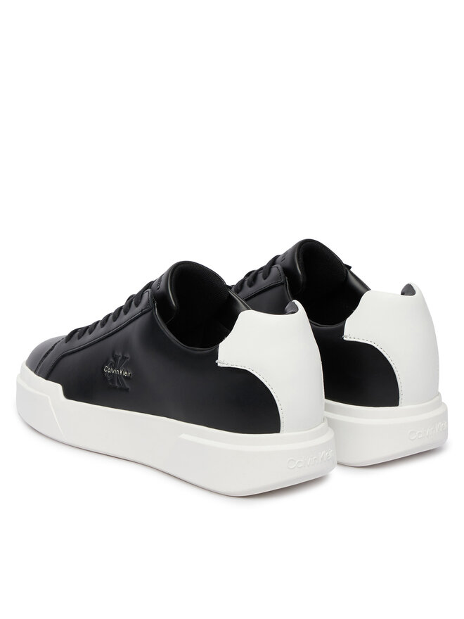 Calvin Klein Sneakers Calvin Klein Chunky Cupsole Laceup Lth YM0YM01344 Schwarz