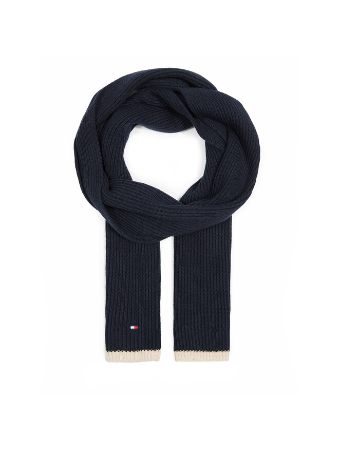 Tommy Hilfiger Κασκόλ Tommy Hilfiger Block Flag Scarf AM0AM12061 Σκούρο μπλε