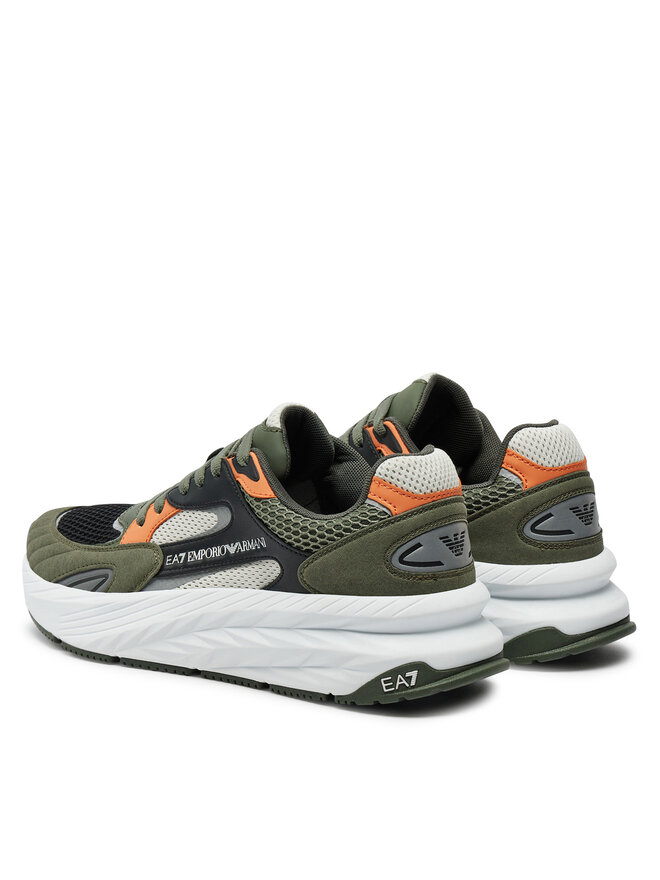 EA7 Emporio Armani Sneakersy EA7 Emporio Armani X8X178 XK382 U035 Zelená