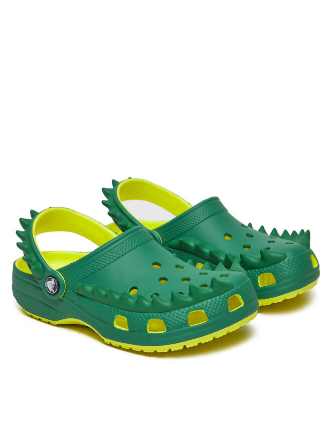 Crocs Şlapi Crocs Classic Spikes Clog K 210010 Verde