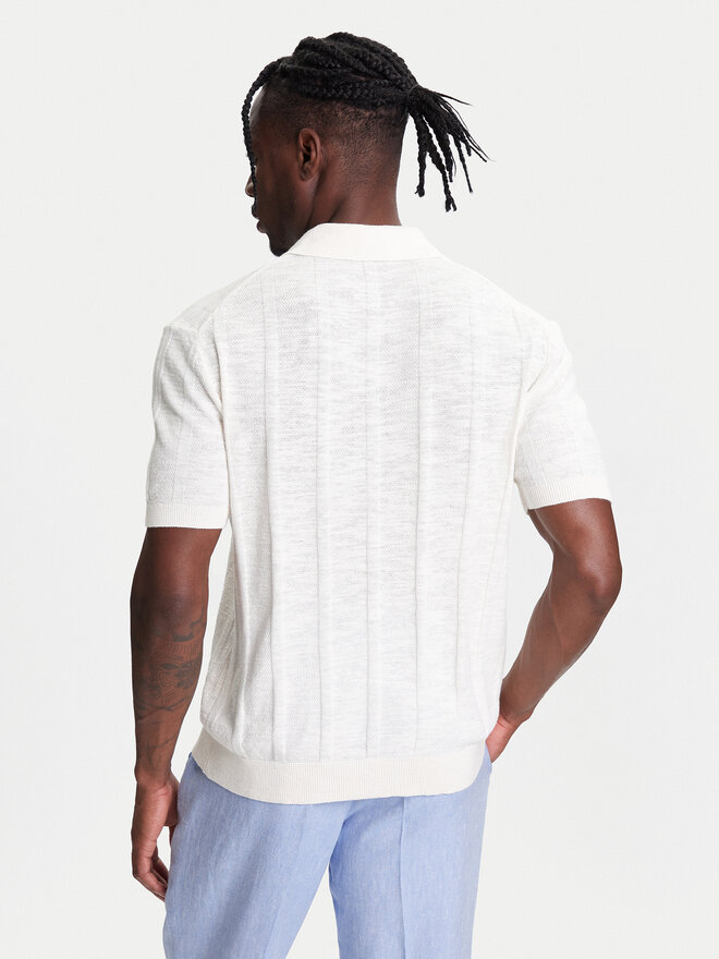 United Colors Of Benetton United Colors Of Benetton Polo majica 115GK301G Bež Regular Fit