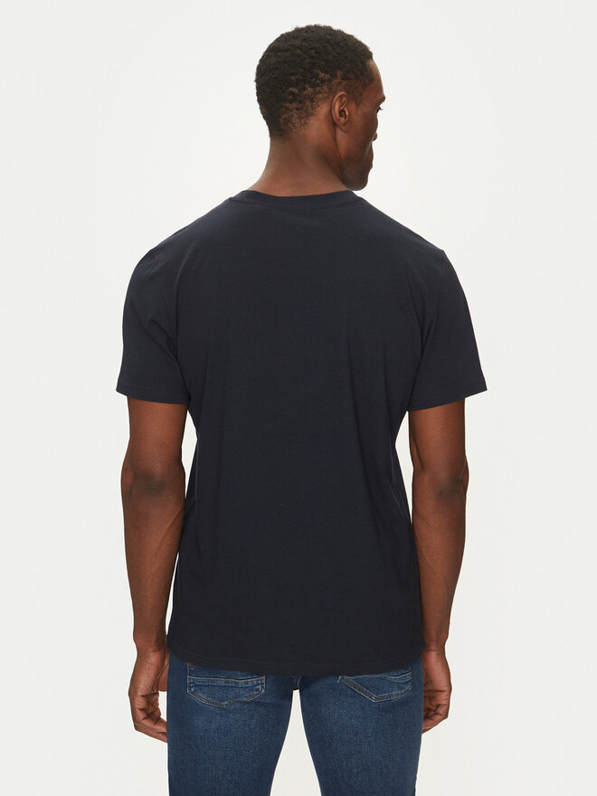 Mustang Mustang T-Shirt Austin 1016264 Σκούρο μπλε Regular Fit