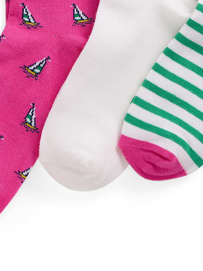 Polo Ralph Lauren 3 pares de calcetines altos para niño Polo Ralph Lauren 448969097001 De color