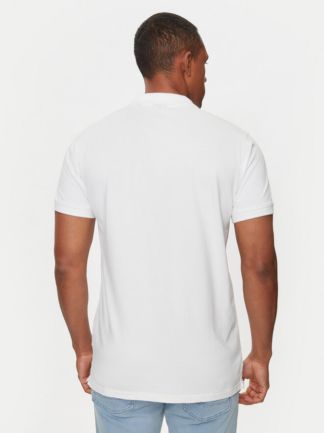 Petrol Industries Petrol Industries Poloshirt M-1040-POL945 Weiß Slim Fit