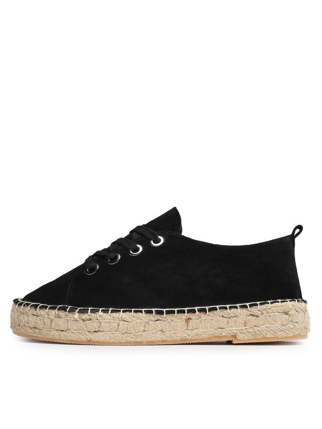 Jenny Fairy Espadrilles Jenny Fairy HZF098-01 Fekete