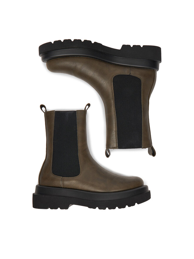 DeeZee Μποτάκια με λάστιχο DeeZee 7223-1-OLIVE Πράσινο