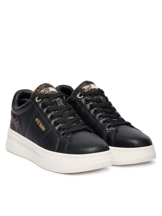 Guess Sneakers Guess FLFWLL PEL12 Schwarz