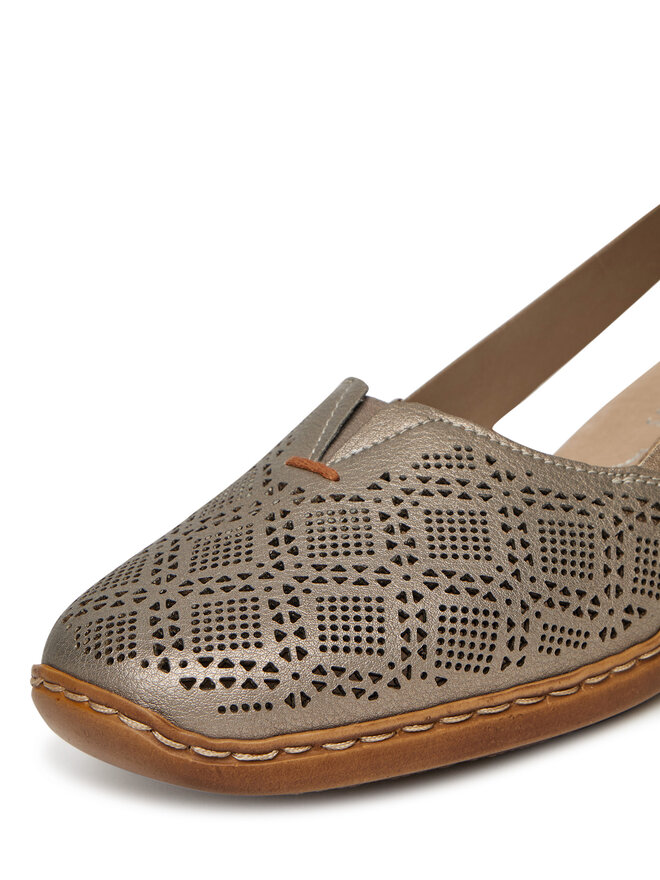 Rieker Halbschuhe Rieker 41351-90 Beige