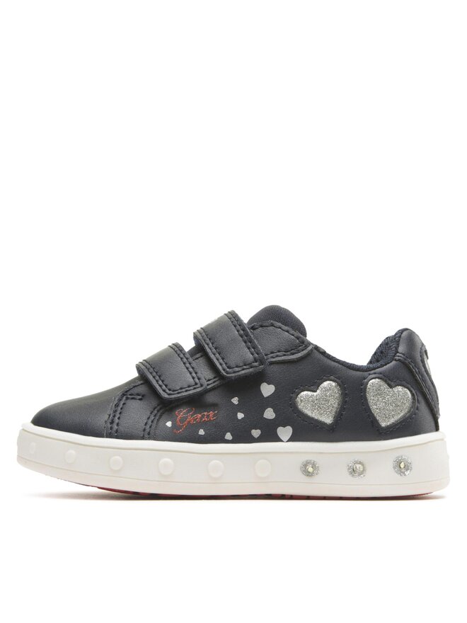 Geox Snīkeri Geox J Skylin Girl J358WA054ASC0673 M Tumši zils
