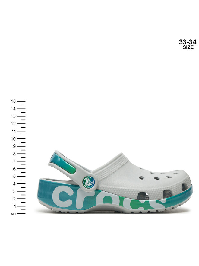 Crocs Klapki Crocs Classic Reflector Clog K 210714 Szary