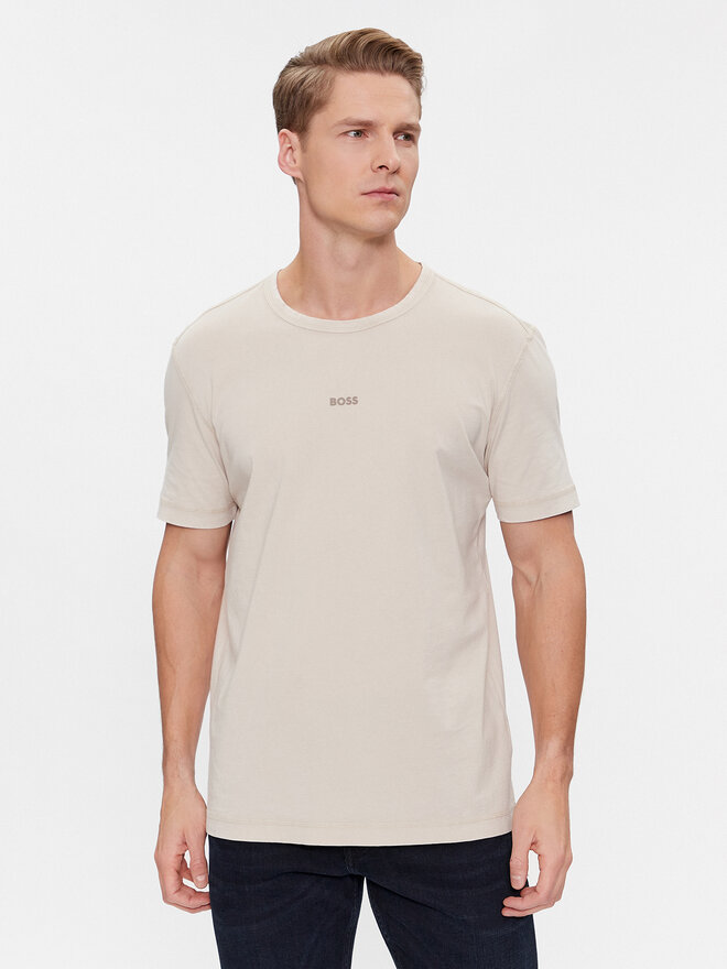 BOSS BOSS Camiseta Tokks 50502173 Beis Regular Fit
