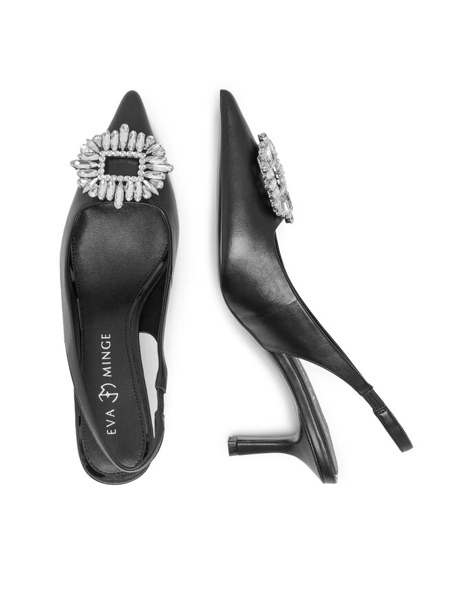 Eva Minge Sandale Eva Minge LORI-V1350-3503-1 Negru