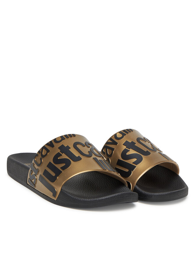 Just Cavalli Παντόφλες Just Cavalli 78RA3SZ1 ZS785 Μαύρο
