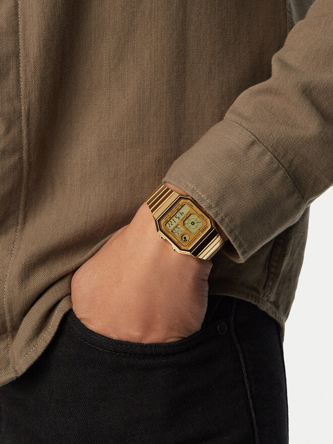 Casio Uhr Casio A130WEG-9AEF Goldfarben