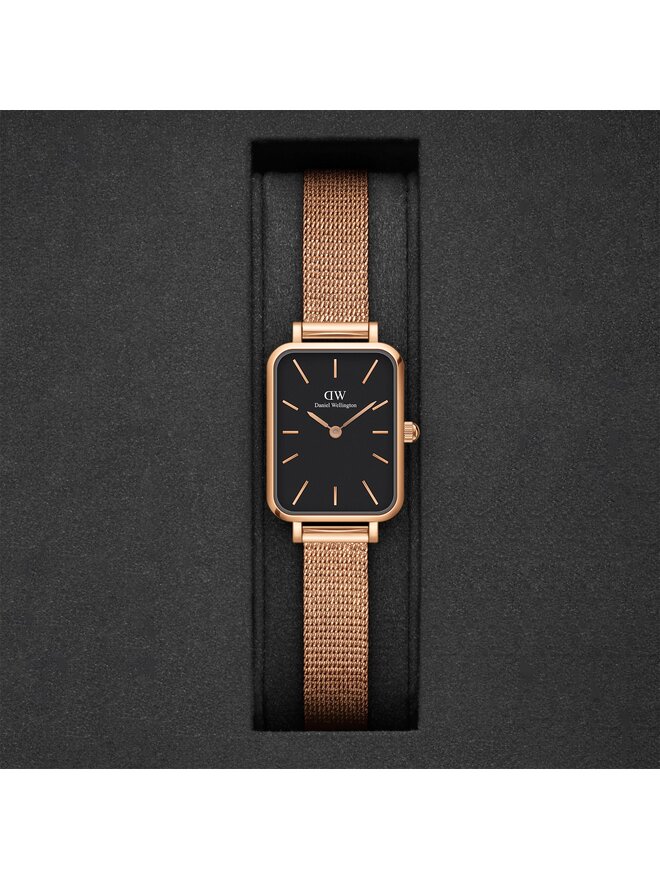 Daniel Wellington Hodinky Daniel Wellington Quadro DW00100432 Zlatá