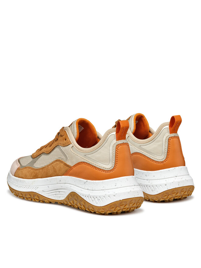 Geox Sneakersy Geox D Oliviera + Grip D55VNA 0AS22 CH66N Béžová