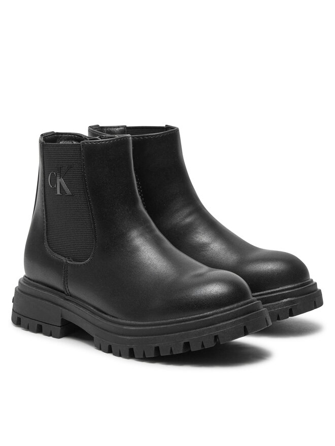 Calvin Klein Jeans Ботильйони Calvin Klein Jeans Chelsea Boot V3X5-81097-1355 M Чорний