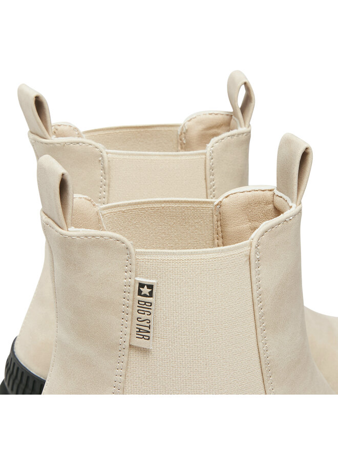 Big Star Shoes Bokacsizma Big Star Shoes MM274322 Bézs