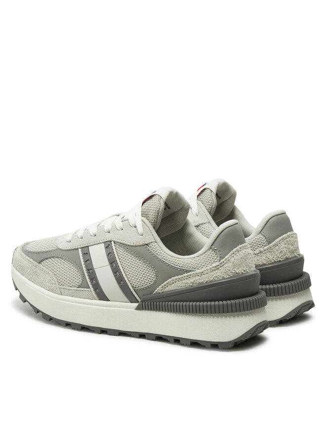Tommy Jeans Сникърси Tommy Jeans Tjw Tech Runner EN0EN02705 Сив