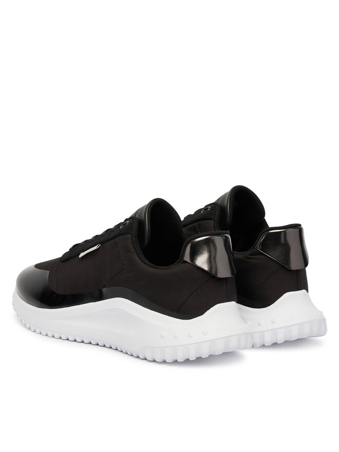 Calvin Klein Sneakers Calvin Klein Eva Runner Lace Up Mat Mix YW0YW02016 Nero