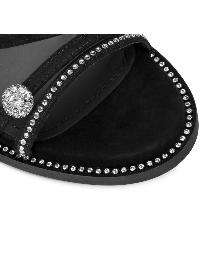 Eva Minge Σανδάλια Eva Minge EM-53-07-000809 Μαύρο