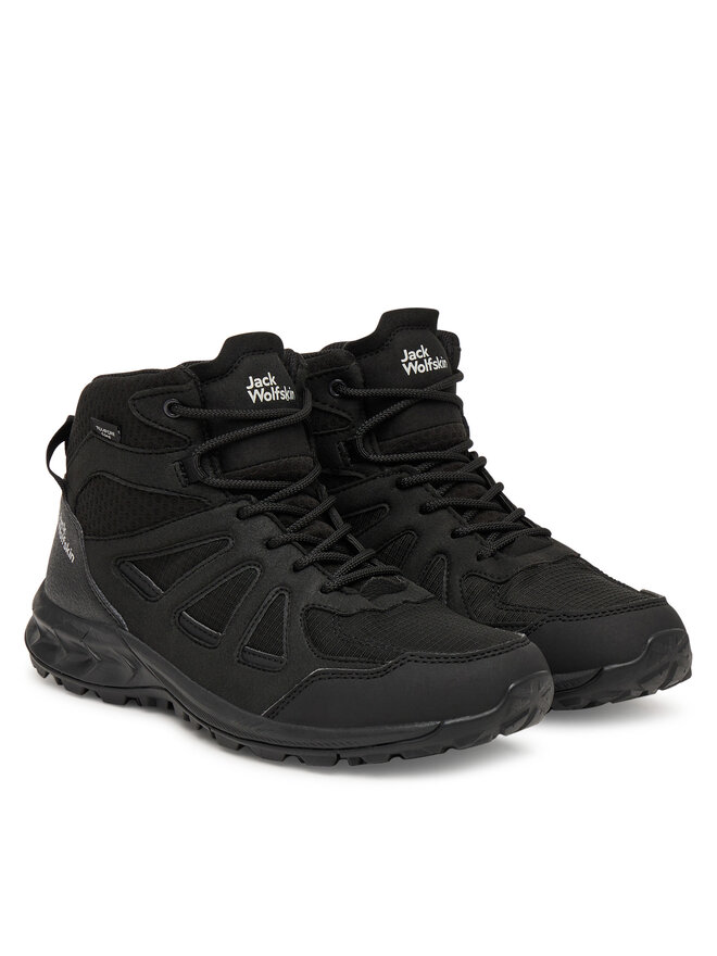 Jack Wolfskin Trekkingschuhe Jack Wolfskin Woodland 2 Texapore Mid W 4051331 Grau