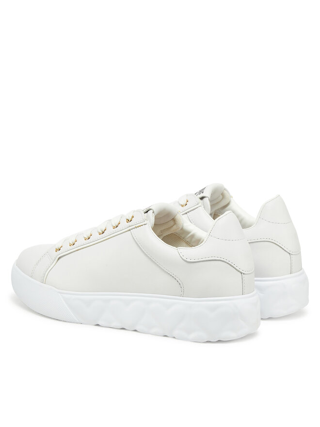 LOVE MOSCHINO Sneakersy LOVE MOSCHINO JA15054G1MIA410A Biały