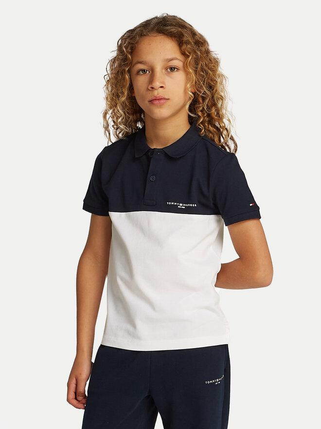 Tommy Hilfiger Tommy Hilfiger Pólóing KB0KB09527 Sötétkék Regular Fit