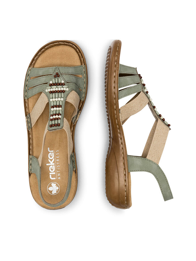 Rieker Sandalen Rieker 60851-52 Grün
