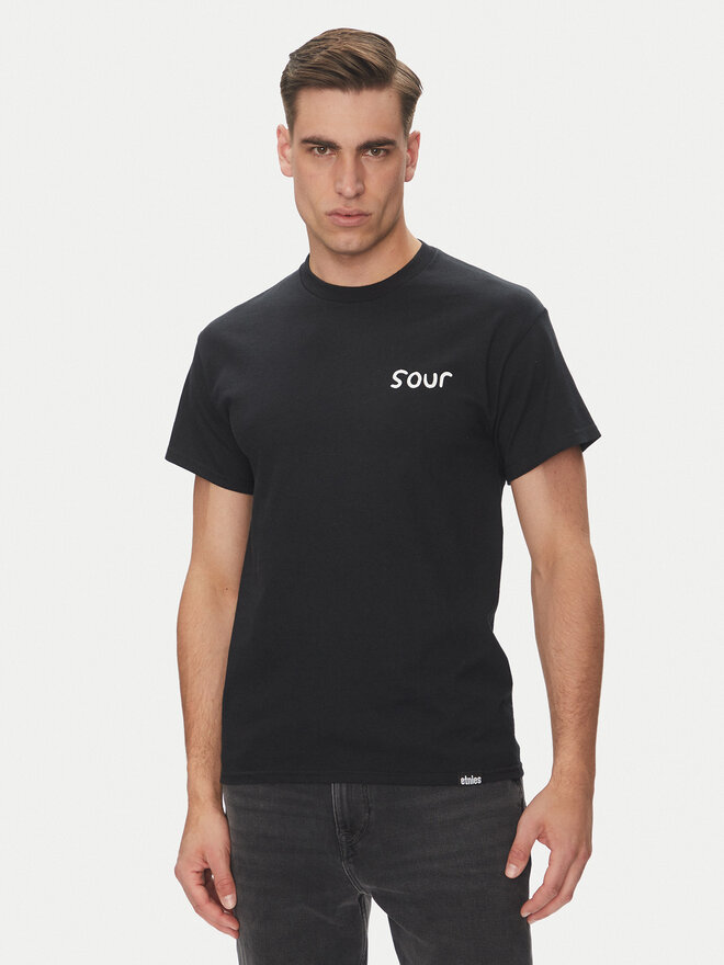 Etnies Etnies Camiseta Sour Solution 4130003784 Negro Regular Fit