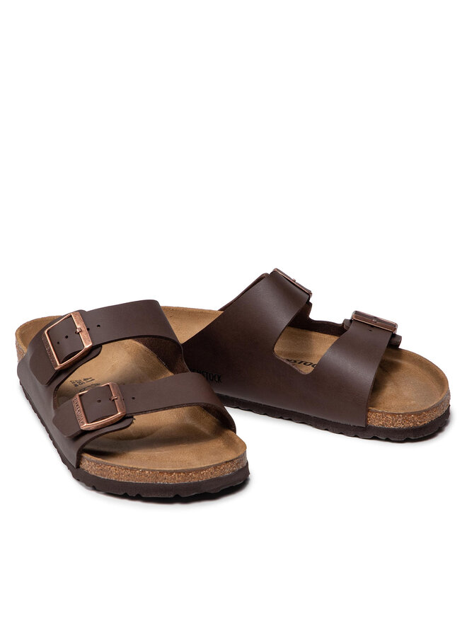 Birkenstock Чехли Birkenstock Arizona Birko-Flor 0051701 Кафяв
