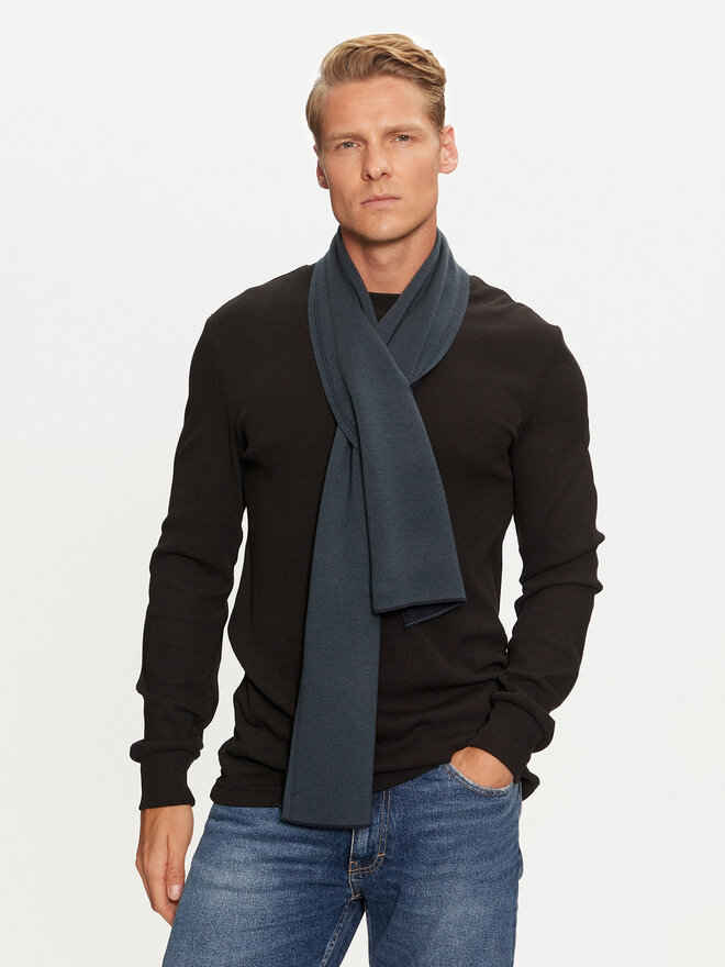 Tommy Hilfiger Зимен шал Tommy Hilfiger AM0AM12839 Тъмносин