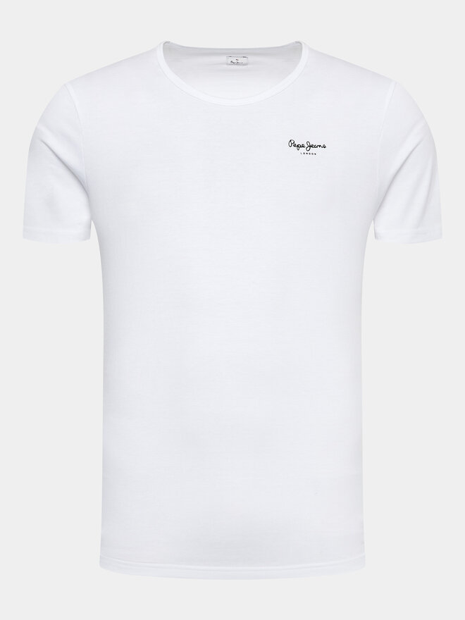Pepe Jeans Pepe Jeans 2er-Set T-Shirts Pepe Tshirt 2P PMU10976 Weiß Regular Fit