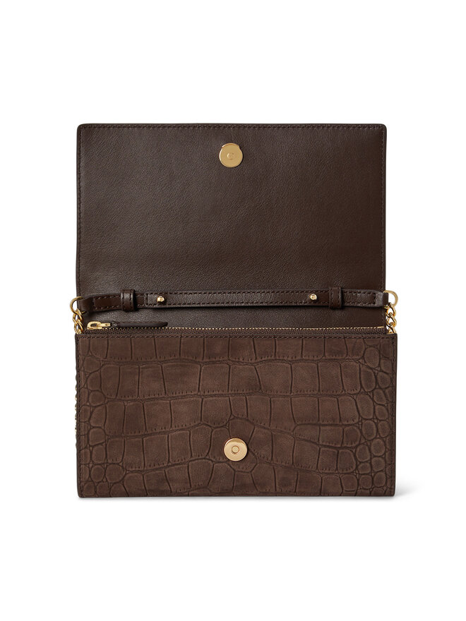 LAUREN RALPH LAUREN Handtasche LAUREN RALPH LAUREN 432P18552001 Dunkelbraun