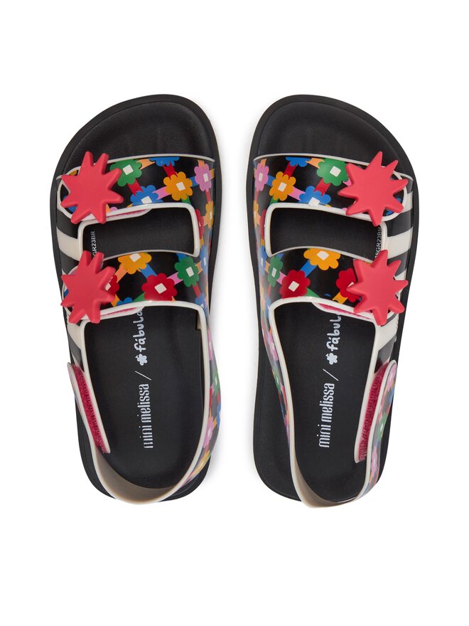 Melissa Sandały Melissa Mini Melissa Estrelar + Fabula Inf 35720 Czarny