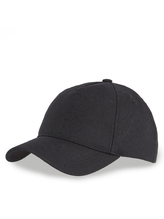 Calvin Klein Καπέλο Jockey Calvin Klein Monogram Jacquard Cap K60K612871 Μαύρο