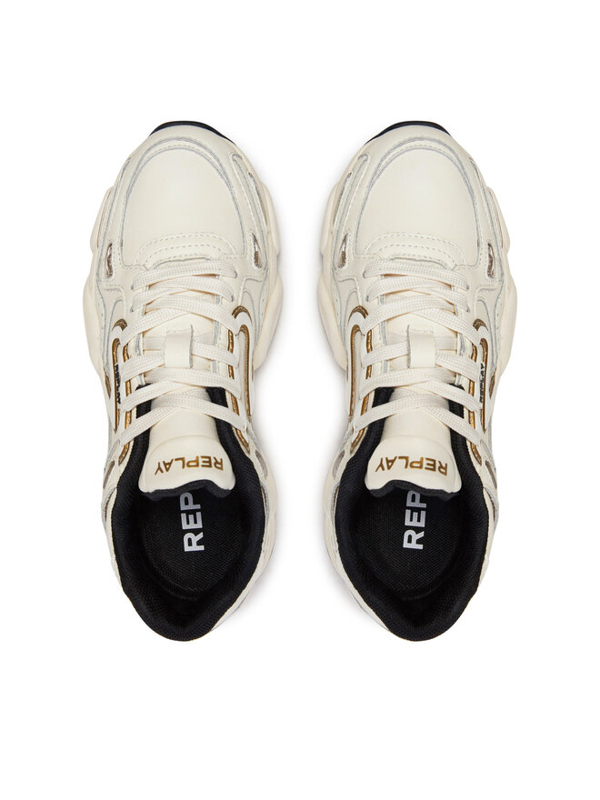 REPLAY Sneakers Replay GWS9N .000.C0004L Écru