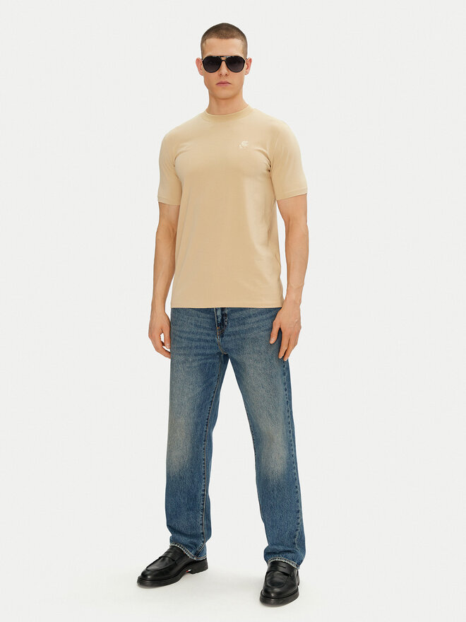 KARL LAGERFELD KARL LAGERFELD Camiseta 755750 552221 Beis Regular Fit