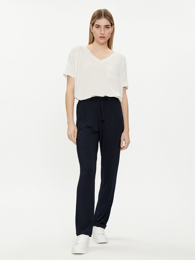 Tommy Hilfiger Tommy Hilfiger Majica UW0UW05190 Écru Oversize