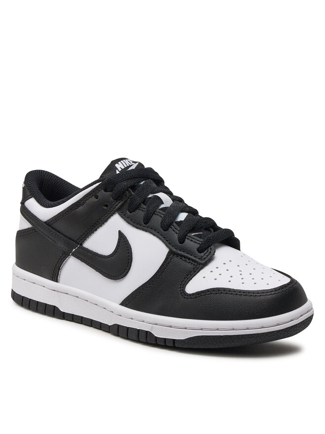 Nike Сникърси Nike Dunk Low (GS) CW1590 100 Черен
