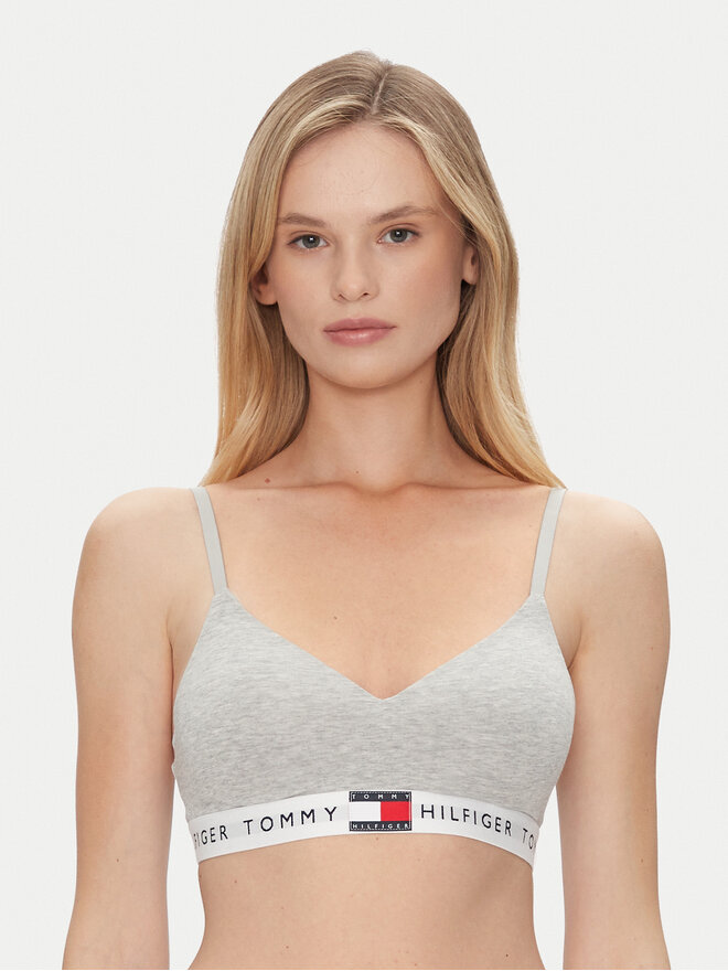 Tommy Hilfiger Tommy Hilfiger Бюстгальтер бралетт UW0UW05715 Сірий