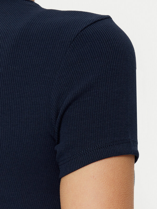 Tommy Jeans Tommy Jeans T-Shirt DW0DW20463 Dunkelblau Slim Fit
