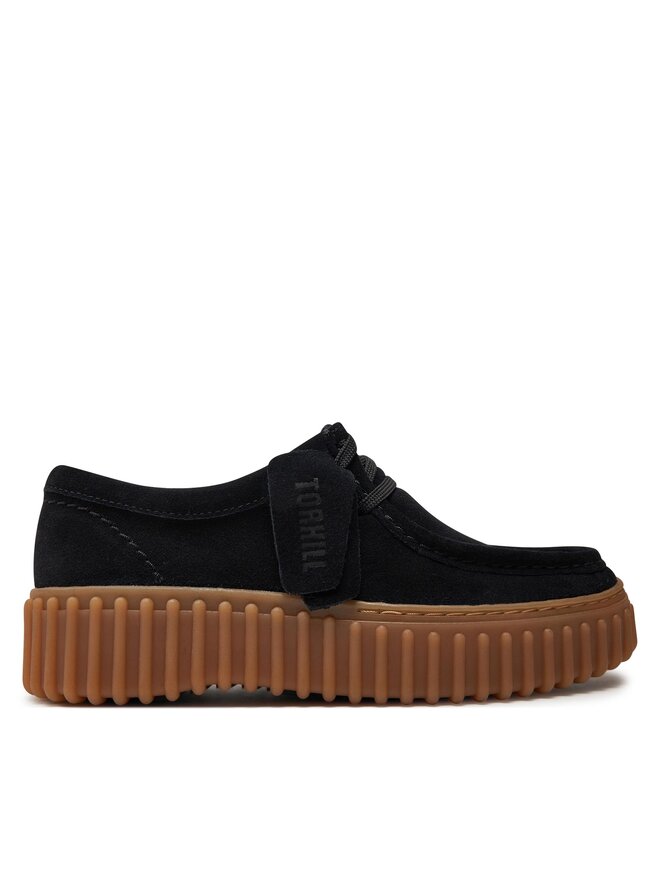 Clarks Félcipő Clarks Torhill Bee 26172044 Fekete
