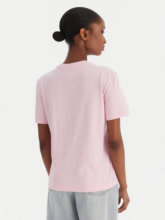 Calvin Klein Calvin Klein Camiseta 20s Classic Logo LV147C857G Rosa Regular Fit