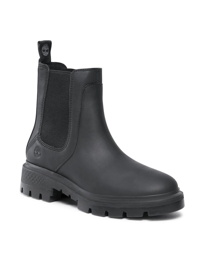 Timberland Μποτάκια με λάστιχο Timberland Cortina Valley Chelsea TB0A5ND70151 Μαύρο